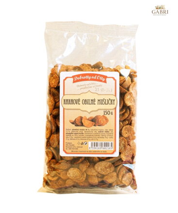 Kakaové mušličky 150g Dobrotty 1928