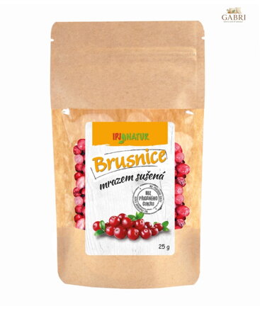 Brusnice mrazem sušené 25g IPJ NATUR 940