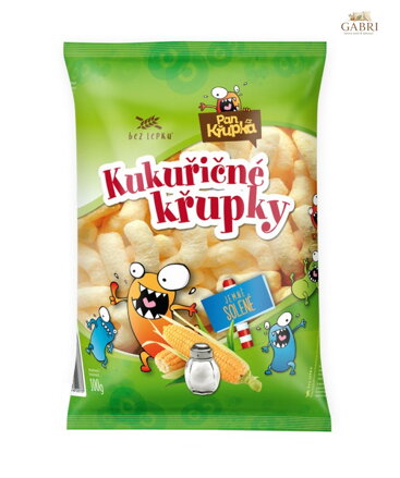 Křupky kukuřičné jemně solené 100g Rej bez lepku 2130