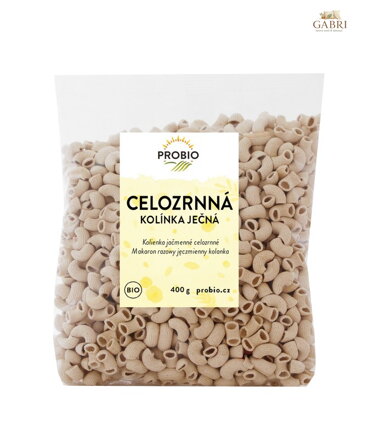 Těstoviny ječné kolínka celozrnná BIO 400g Probio 2629