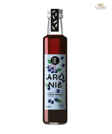 Šťáva aronie 100% BIO 250ml Koldokol  1049