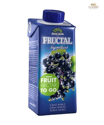 Superior nápoj černý rybíz 0,2l Fructal 381