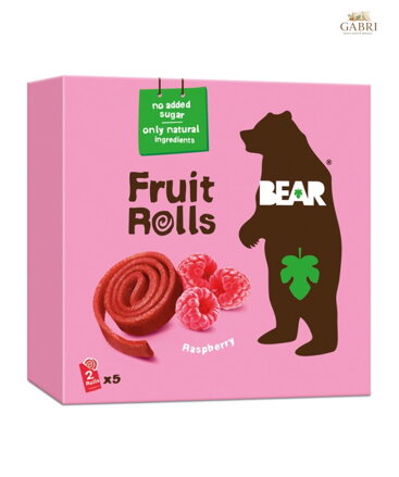 Bear rolls malina 5x20g bez lepku 251