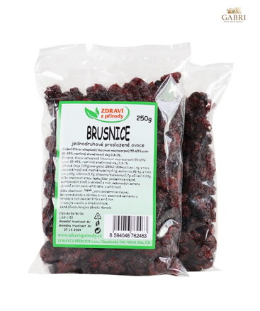 Brusnice  250g ZP 2258