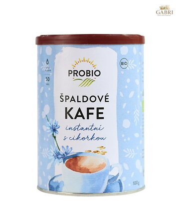 Kafe špaldové s cikorkou instantní BIO 100g Probio 2628