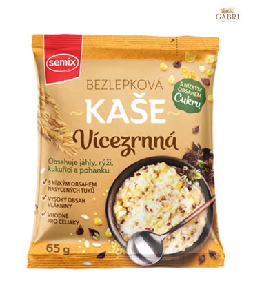 Kaše vícezrnná 65g Semix bez lepku 2530