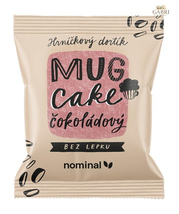 MUG CAKE čokoláda 60g Nominal bez lepku 612