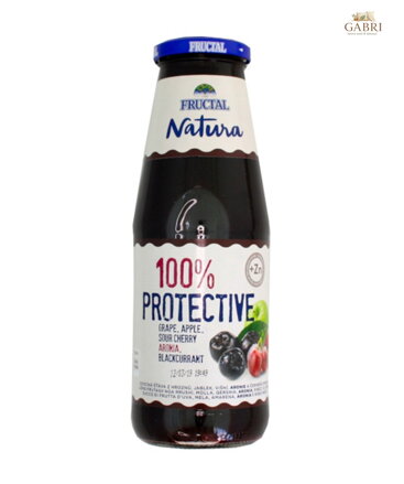 Natura šťáva aronie hrozno 100% 0.7l Fructal 2831