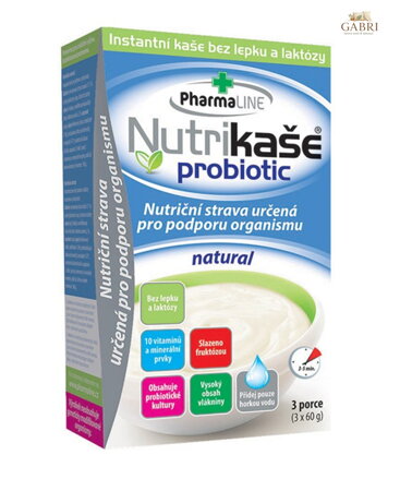 Nutrikaše natural 3x60g Mogador bez lepku 2802