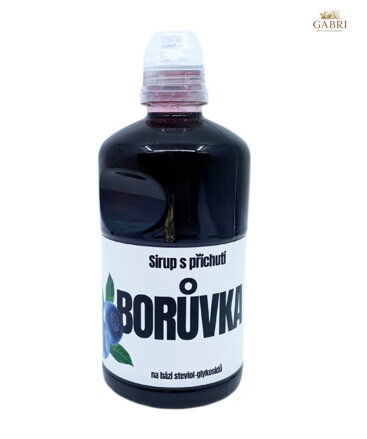 Sirup borůvka 500ml Framospol bez lepku 2168