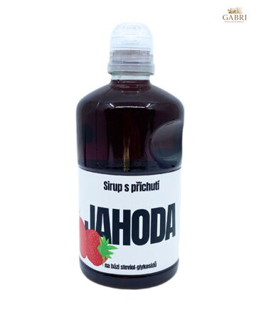 Sirup jahoda 500ml Framospol bez lepku 2171