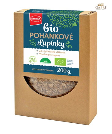 Lupínky pohankové BIO 200g Semix bez lepku 2501