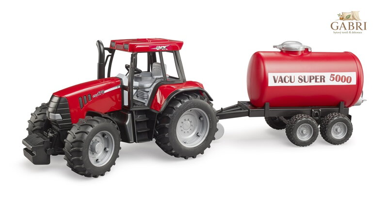 Bruder Traktor Case IH CVX 170 s cisternovým přívěsem