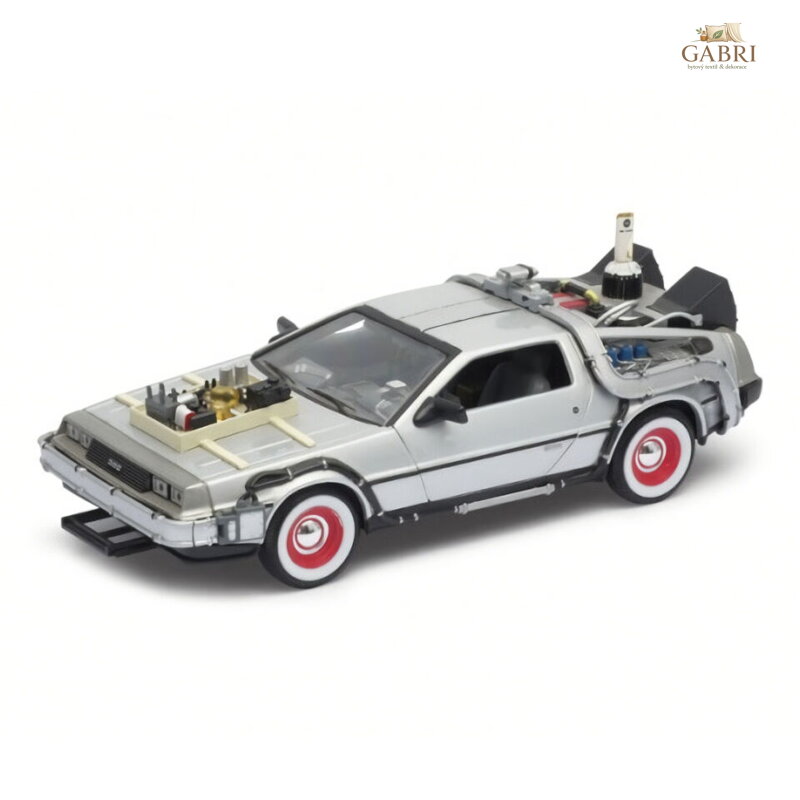 Welly DeLorean Návrat do budoucnosti III 1:24 - poškozený obal