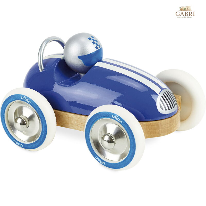 Vilac Dřevěné auto Roadster vintage modré