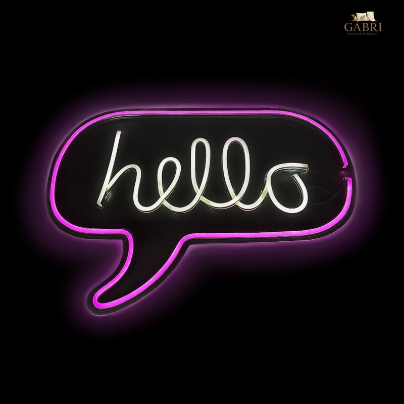 2Kids Toys LED NEON LIGHT lampička hello