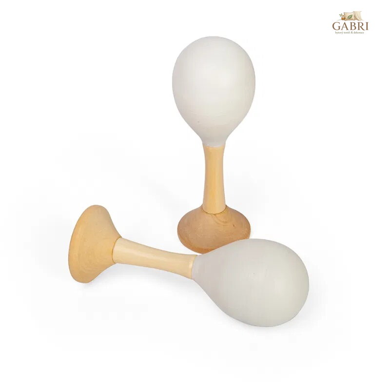 Bigjigs Toys Rumba koule junior přírodní 1 ks