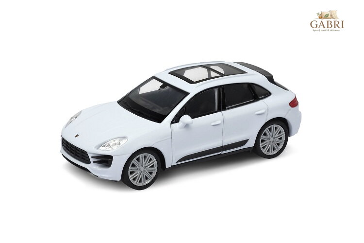 Welly Porsche Macan Turbo 1:34 tmavě šedé