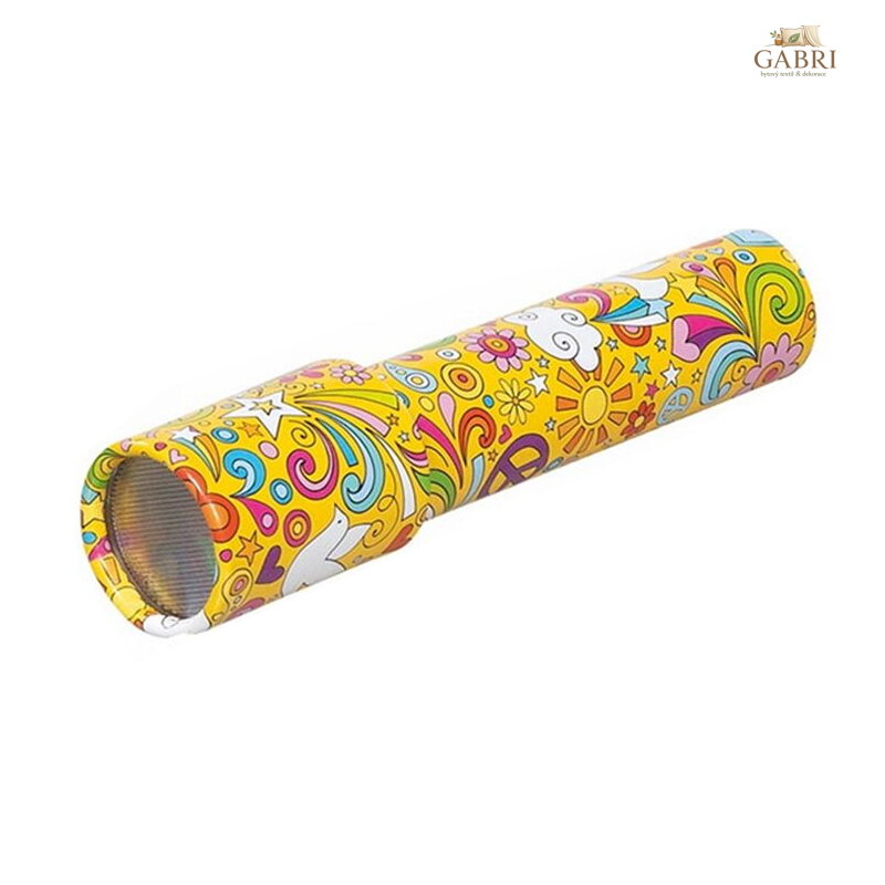 Goki Kaleidoskop Barevný vír žlutý