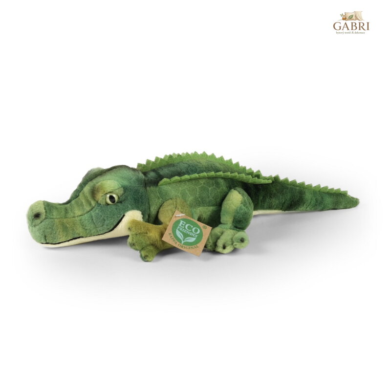 Rappa Plyšový krokodýl 34 cm ECO-FRIENDLY