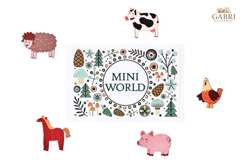 BeWooden Mini svět - Farma