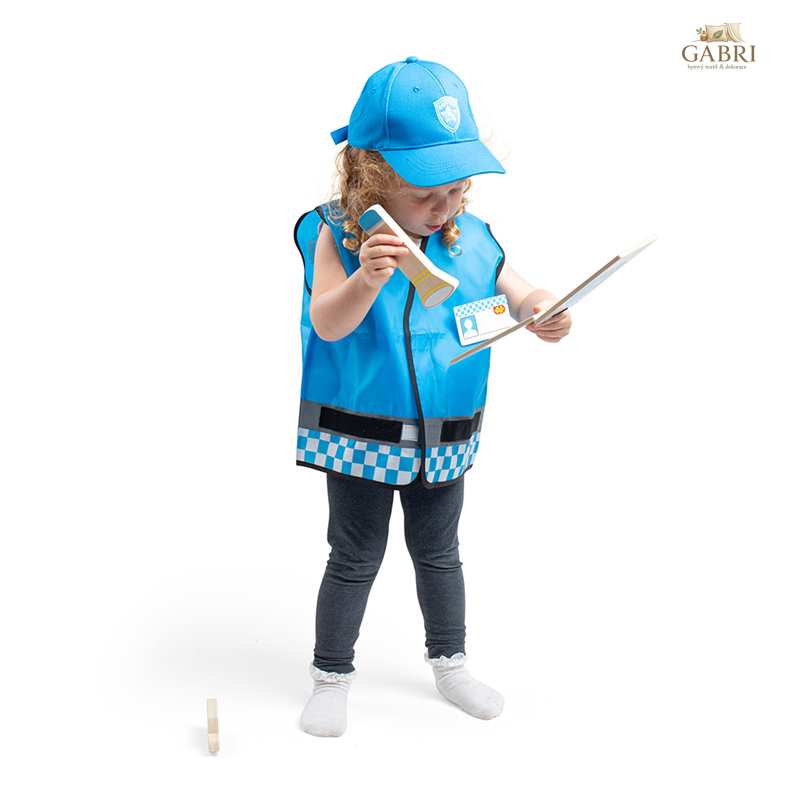 Bigjigs Toys Kostým policista