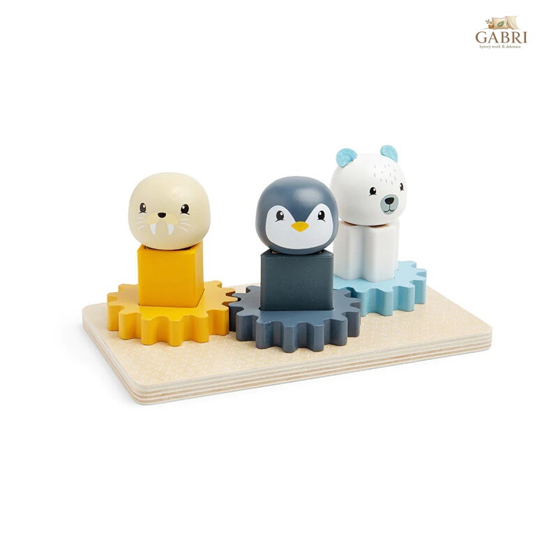 Bigjigs Toys Motorická deska Artic