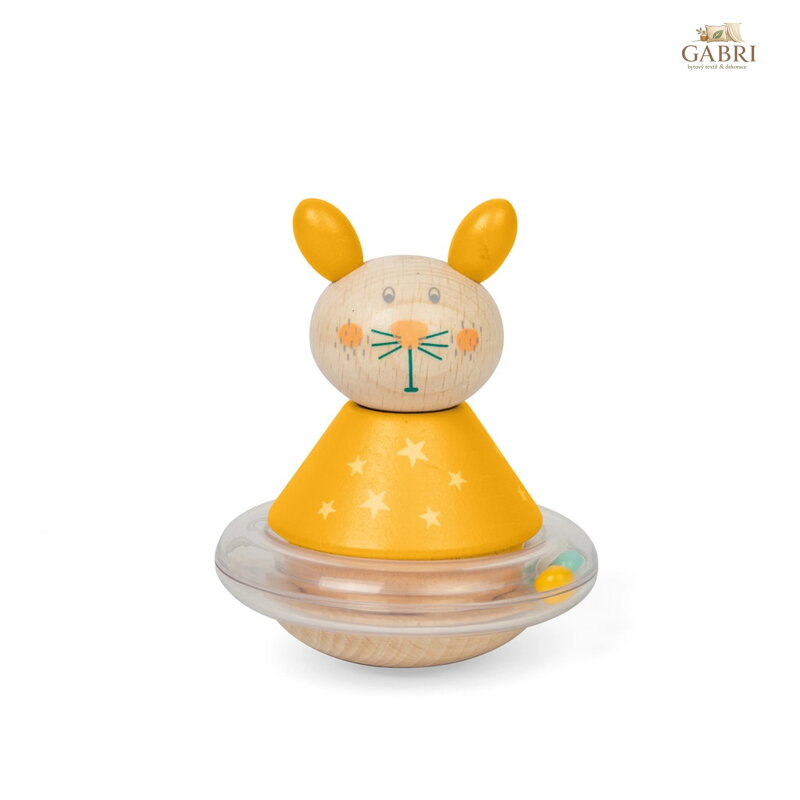 Bigjigs Toys Panáček vstáváček Zajíček