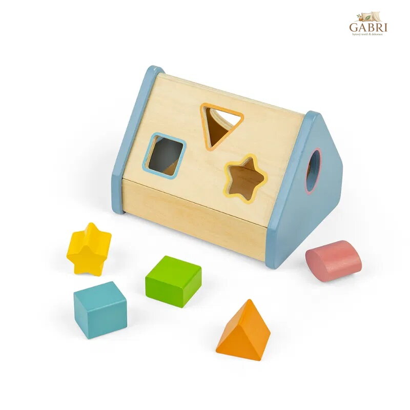 Bigjigs Toys Domeček vkládání tvarů