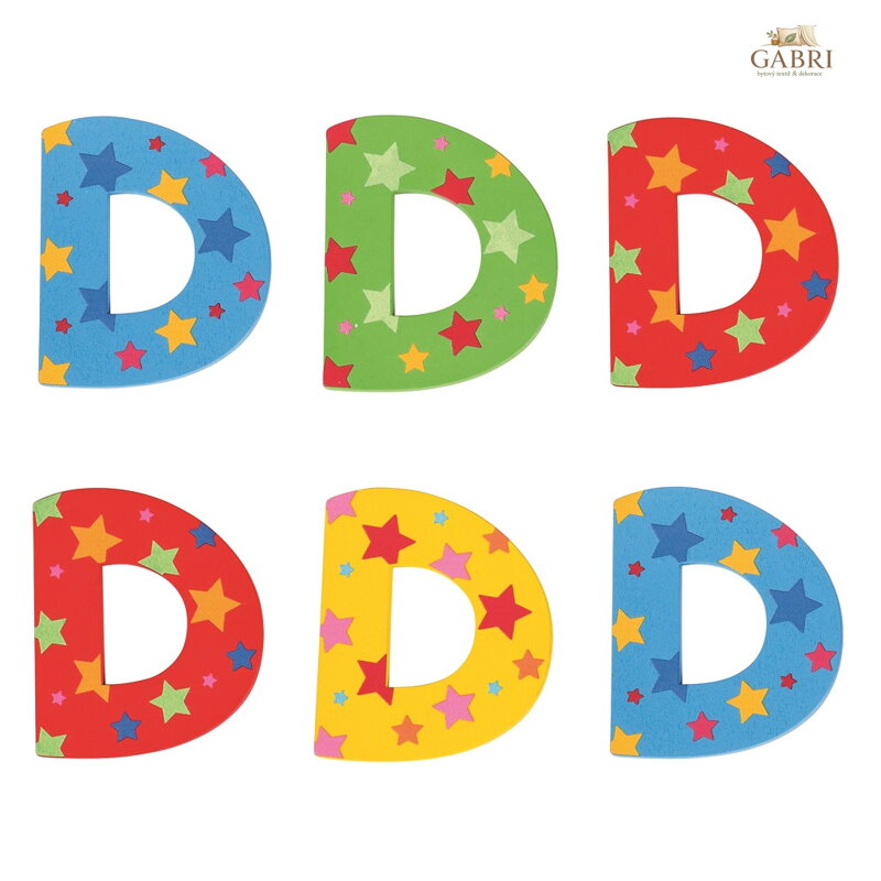 Bigjigs Toys Hvězdičkové písmenko D