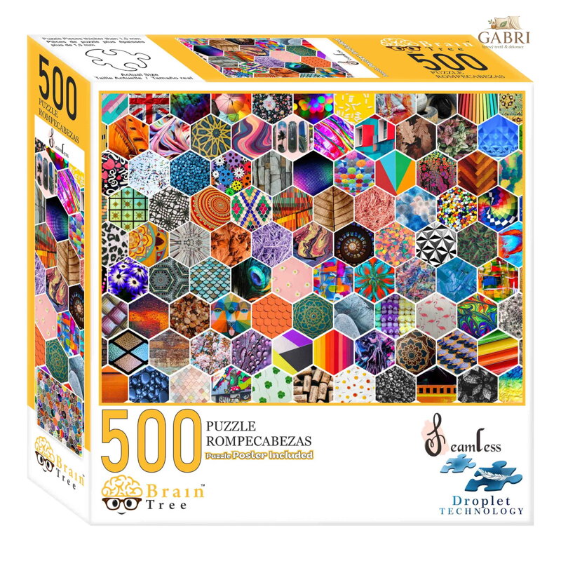 Brain Tree Puzzle Obrázkové dlaždice 500 dílků