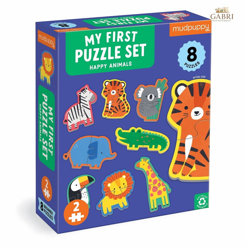 Mudpuppy Puzzle Moje první puzzle Veselá zvířátka
