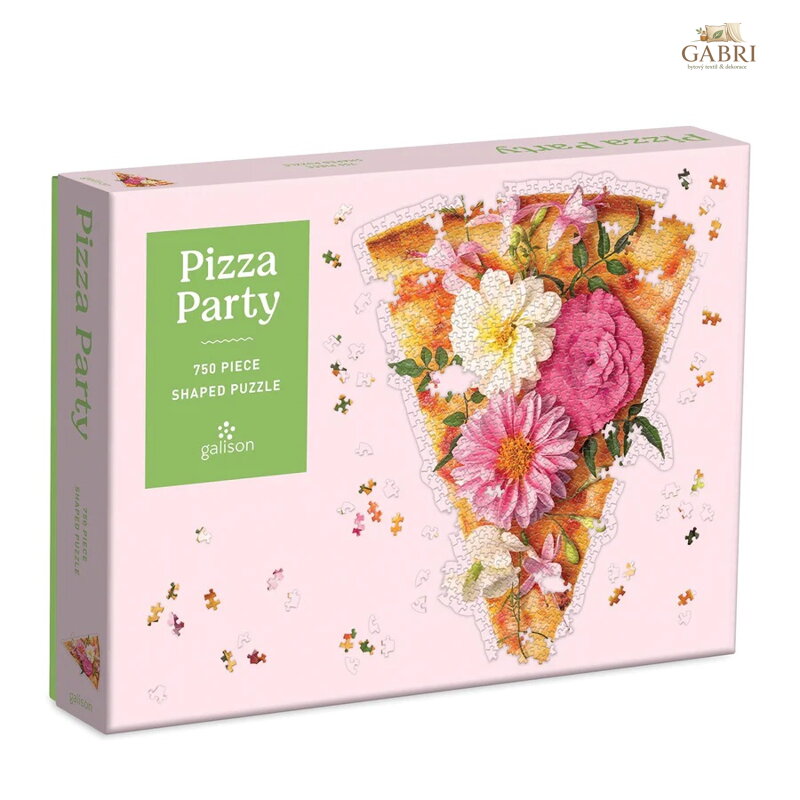 Galison Puzzle Pizza párty 750 dílků