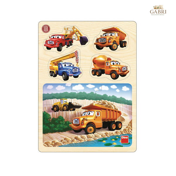 Dino Puzzle Tatra v lomu 13 dílků