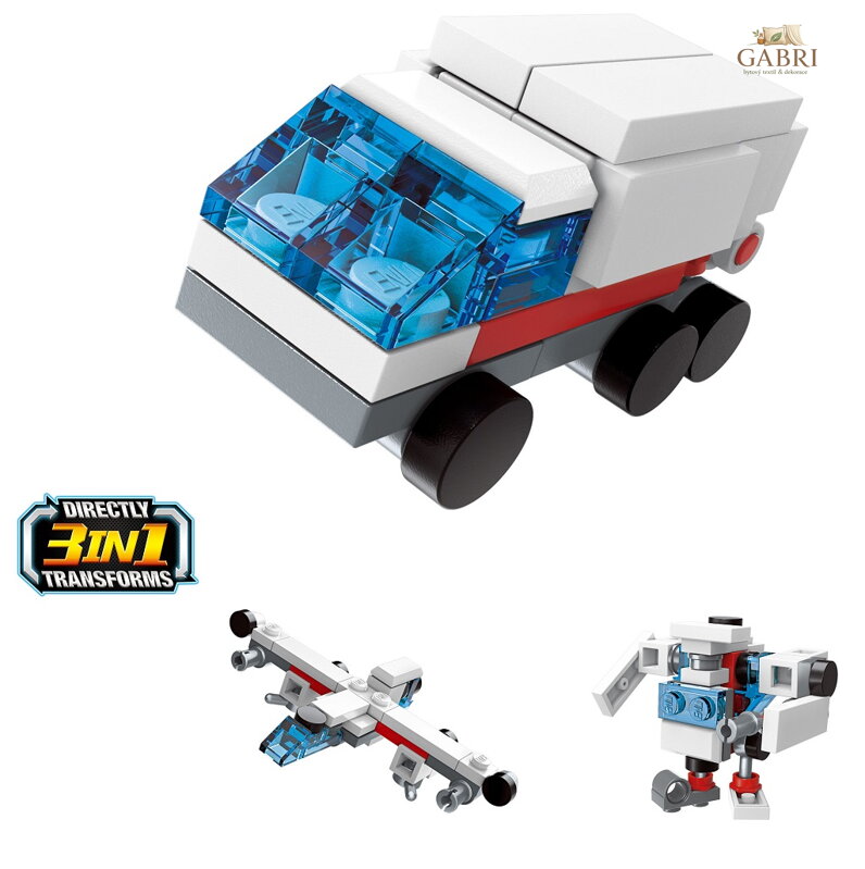 Qman Trans Collector 3v1 2104-7 Záchranářské auto Carrier 3v1 - poškozený obal