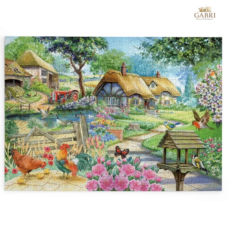 HOP Puzzle Život na venkově 500 velkých dílků