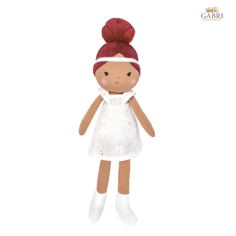 Doudou Jolijou Panenka Mae 25 cm bílá