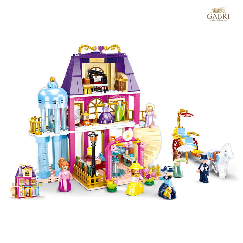 Sluban Girls Dream Village M38-B0876 Dobový obchodní dům