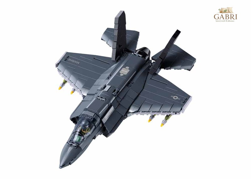 Sluban Model Bricks M38-B1361 Stíhací letoun F-35BS v měřítku 1:44