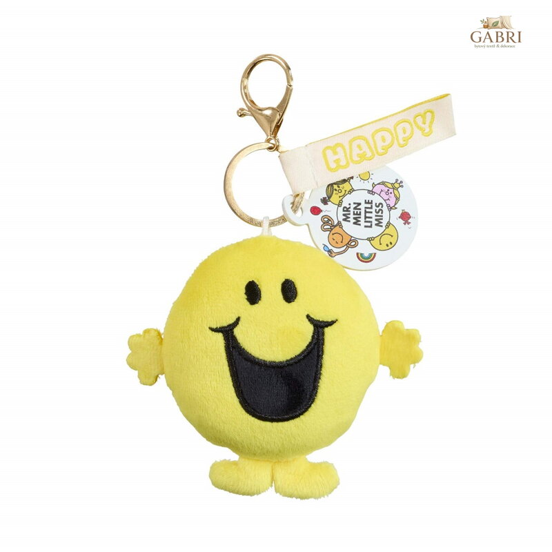 Rainbow Mr. Men Mr. Happy Klíčenka