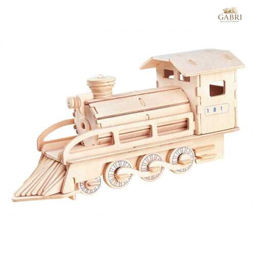 Woodcraft Dřevěné 3D puzzle Lokomotiva