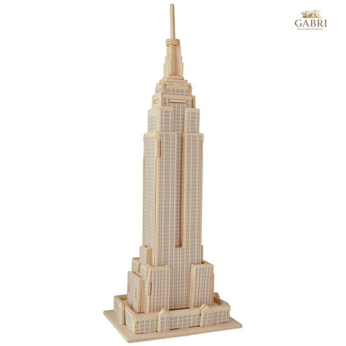 Woodcraft Dřevěné 3D puzzle Empire State Building