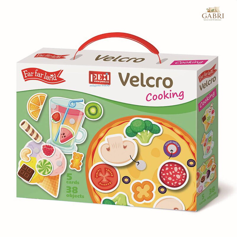 Pexi Velcro skládačky - Vaření