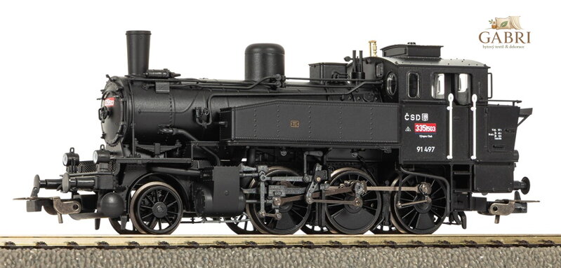 Piko Parní lokomotiva BR 335.1 ČSD III včetně zvukového dekodéru, digitální - 50750