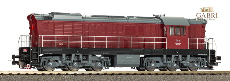 Piko Dieselová lokomotiva T 669 ČSD IV včetně zvukového dekodéru, digitální - 52147