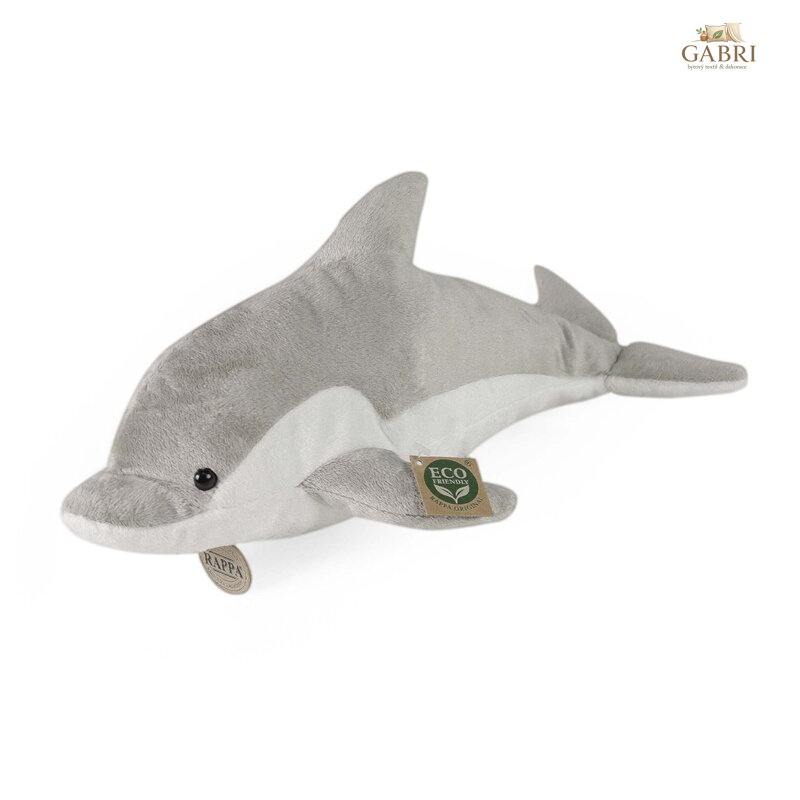 Rappa Plyšový delfín 38 cm ECO-FRIENDLY