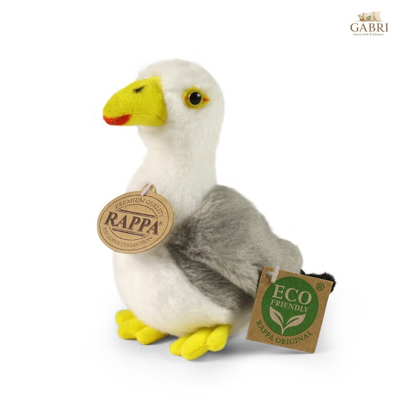 Rappa Plyšový racek 14 cm ECO-FRIENDLY