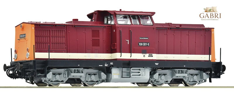 Roco Dieselová lokomotiva 108 001-9 DR IV - 70817