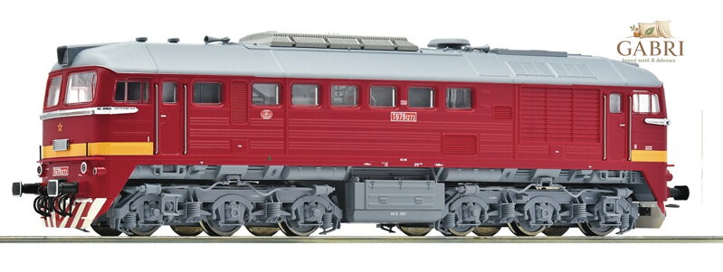 Roco Dieselová lokomotiva T679.1 ČSD IV, digitální - 7310061
