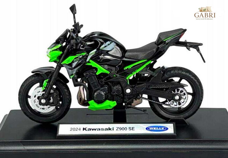 Welly 2024 Kawasaki Z900 SE 1:18 zelená
